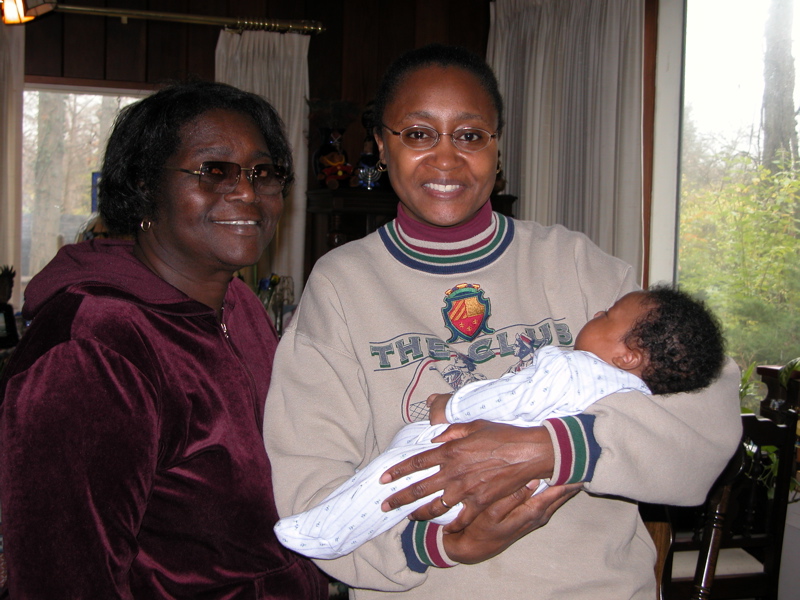 Grandma Dallas and Mrs. Fegan