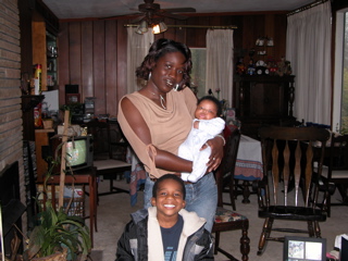 Aunt Robyn and Cousin Jaylin