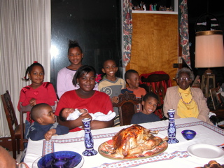 With Cousins and Great Grandma Dallas