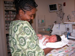 Tracee visits
