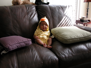 Sittin' on the sofa