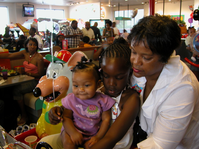 Me, Jaia and Grandma I
