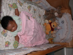 first time in crib