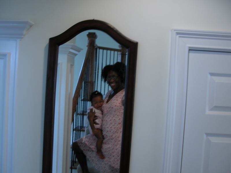 me and mom