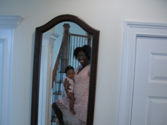 me and mom